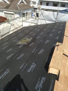 屋根の防水シート